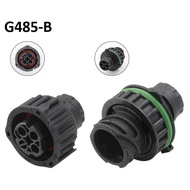 G485-Fon Auman 2.5mm 3-hole fog light jack black