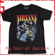 現貨 NIRVANA Unplugged In New York official Unisex T Shirt 英國官方樂隊T恤 KURT COBAIN Music Band Tee  尖沙咀首都廣