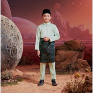 [ KIDS ] Baju Melayu Bulan Bintang 2024 HONEYDEW