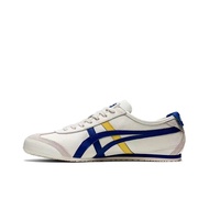 Onitsuka Tiger Mexico 66 Men and women shoes Casual sports shoes White blue yellow【Onitsuka store official】