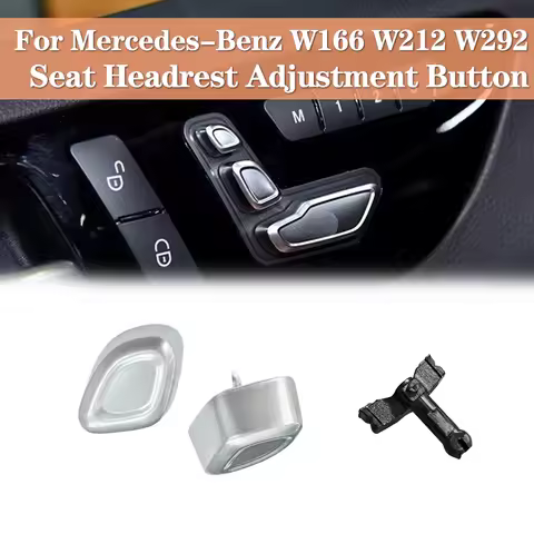 Seat headrest button suitable for Mercedes Benz W166 W212 W292 left right adjustable switch button E
