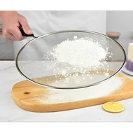 鯨品購 - 【1個】麵粉篩 不鏽鋼防濺油格 TPR把手 加厚鋼線 不易生鏽 擋油過濾隔油 網麵粉網過濾麵粉篩
