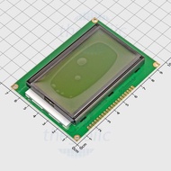 ST7920 LCD 12864 Green Background Black Letters 5V