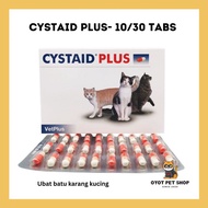 VetPlus- Cystaid Plus Feline Urinary Tract Supplement kucing batu karang kencing darah