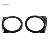 51112695255 51112695256 Black Fog Light Lamp Cover Trim Ring Fit for BMW E46 M3 2001 - 2006 Parts