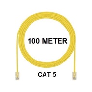 Inotrix 100M-UC5 Pathcord LAN Cable 100M Internet RJ45 100Meter Cat 5 Cat5 Cat 5e Cat5e