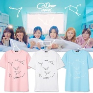 #Apink组合专辑周边演唱会孙娜恩郑恩地男女短袖T恤,, Apink Combination Album Merchandise Concert Sun Naen Zheng Endi Men Wo