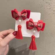 Bebe Children Hanfu Hair Accessories Girls New Year Hair Accessories Children New Year Hair Accessor