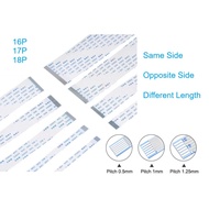 16p 17p 18p 0.5mm 1.0mm 1.25mm FFC 16 17 18 Pin Flexible Flat Cable for PC Printer
