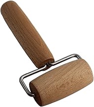 1 Piece 6cm Wide Wooden Pastry Pizza Roller Wooden Brayer Small Wooden Rolling Pins Wooden Dough Rol