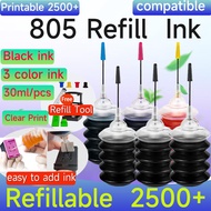 Compatible for hp 805 hp 805XL ink cartridge for hp1212 2330 1210 2332 2720 printer ink