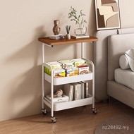 Bedside Table Coffee Table Side Table Living Room Shelf Table Bedside Coffee Table Movable Sofa Snac