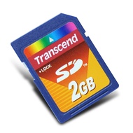 1 PC Original Transcend/Transcend SD Card 2G Low Capacity SD 2GB Car Navigation Memory Card