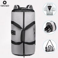 OZUKO Travel Backpack for Men Suit Storage Large Capacity Travel Hand Bag Multifunction Waterproof T