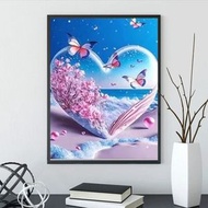 Others - DIY 钻石画4套装 -水晶水钻钻石画工艺品，适合家居墙面装饰，亲子活动