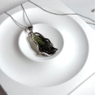 s925 捷克隕石吊墜