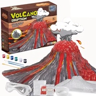 Hoshi Baby Volcano Eruption Science Experiment and Painting Kit, Science Educational Toy Kids 8Y+ Sc