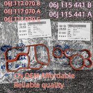 ZR For 06J117070C 06J115441A 2PCS Volkswagen Cooler Gasket Volkswagen Cooler Seal FOR Passat Golf Ca