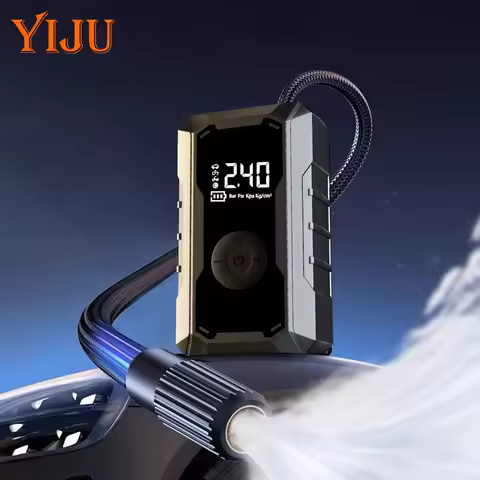 Portable Tire Inflator Car Tire Inflator Tire Inflator Pump With Digital Display Electric Inflators 