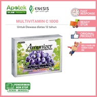 Amunizer Vitamin C 1000 mg Rasa Anggur/ 4 Sachet