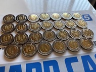 香港1995、1996年十元硬幣全新（UNC),每個$40買五個以上9折