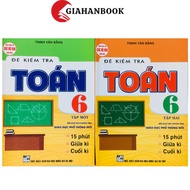 Book - Math test 6 (15 minutes, midterm, final term)