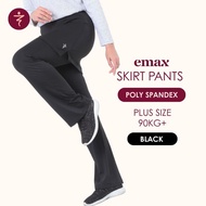 EMAX Seluar Skirt Sukan QUICK DRY Stretchable Poly Spandex Sport Skirt Pants Muslimah