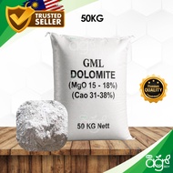 50KG AgroBuddy Baja Dolomite GML Kapur Pertanian Perawat pH Tanah | Agricultural Ground Magnesium Li