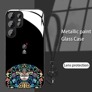 เคสสำหรับ Samsung S24 Ultra เคสกันกระแทกเลนส์ S22Ultra ที่ S23Ultra เป็นพิเศษพร้อมสายคล้องมือ S24Ult