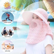 [JB] Sun Hat Female Summer Hat Cover Face Breathable Sun Hat All-match Summer Hat with Big Rim Anti-