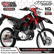 Decal WR 155 - WR 155 Sticker - WR 155 Full Body Decal - WR 155 Variation Striping - WR 155 Skull Ho