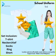 ▥ ✆ Austeen Type A And Type B School Uniform Set Girl Scout