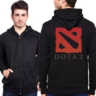 Dota 2 Logo Hoodie Jacket Zipper Hoodie Cotton Fleece New Zipper Hoodie