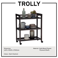 Trolly Kitchen Trolley Solid Wood Trolly