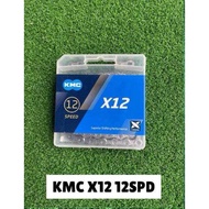 KMC Chain X12 Silver 126 L/Z8.3 Gray/Z9 Gray/Budget Friendly