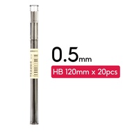 Deli Mechanical Pencil Pensil Tekan Pencel Picit Smooth Writing Ergonomic 0.5mm Refill Lead SH139