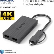 - USB to HDMI 4K WAVLINK USB C to HD Display Adapter USB3.0 to HDTV