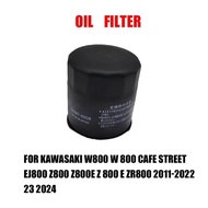 For Kawasaki W800 W 800 Cafe Street EJ800 Z800 Z800e Z 800 E ZR800 2011-2022 23 2024 Oil Filter Acce