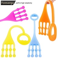 FOREVERGO Toe Loop Resistance Band 2-Section Chest Expander Shoulder Opener Elastic Rope Arm Trainer