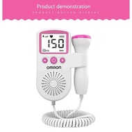 OMRON Doppler Fetal Monitor LCD Backlight Pulse Meter with Independent Probe Loud and Clear Intellig