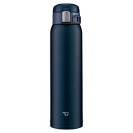 Zojirushi Water Bottle - Direct Drink [One Touch Open] Stainless Steel Mug 600ml - Navy SM-SF60-AD