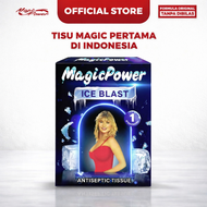 Tisu Magic Power Ice Blast Original | Efek Dingin Tahan Lama | Pria Dewasa