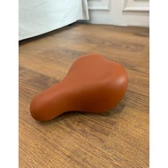 Eelic (As16 Brown Saddle) Bicycle Seat Saddle Brown Classic Can Be Bmx Mini Folding Saddle Fth-