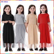 Baju Raya 2023 Kids Dress Girls Clothing Jubah Muslimah Blouse Muslimah Jubah Long Dress Muslimah Baju Kurung Moden Kebaya Skirt Baju Melayu Kaftan Abaya Girl's Kids Muslim Wear Skirts Peplum Palazo Clothes Fashion 036