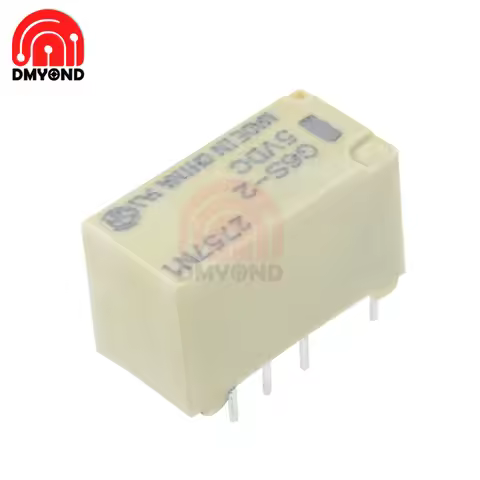 10pcs/lot 5V Relay G6S-2-5VDC 2A 250VAC/DC220V 8PIN for Relay