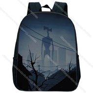 ＜901＞Kids Siren Head Kindergarten Backpack Toddler Schoolbag Children Cartoon Knapsack Boy Girl Anim