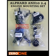 TOYOTA ALPHARD ANH10 2.4 ENGINE MOUNTING SET
