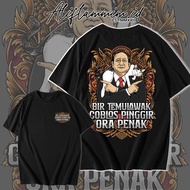 Prabowo Bir Temulawak T-Shirts Viral/Word T-Shirts/Latest T-Shirts/Tidy T-Shirts