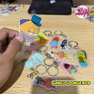 GANTUNGAN CUTE SPONGEBOB MEME KEYCHAIN CUTE SPONGEBOB KEYCHAIN CUTE CUTE CUTE KEYCHAIN