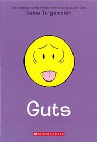 [正版英美進口圖書]Raina Telgemeier: Guts (Graphic Novel)(#1 NEW YORK TIMES BESTSELLING AUTHOR OF SMILE)(英文兒童漫畫)